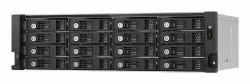 QNAP TL-R1600PES-RP storage drive enclosure HDD/SSD enclosure Black, Grey 2.5/3.5" (16-bay 3U rackmount PCIe interface SATA JBOD expansion enclosure 2.5/3.5 SATA 6Gbps drives 2 ports [SFF-8644 1x2]...