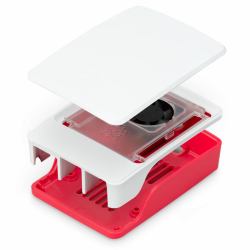 Raspberry Pi SC1159 εξάρτημα για δοκιμαστική πλακέτα Απαγωγός θερμότητας Κόκκινο, Λευκός [Άσπρος] (RASPBERRY PI5 CASE RED/WHITE - O...