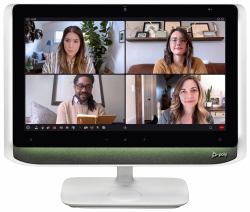 HP Poly Studio P21Personal Meeting FHD Display 54,6 cm [21.5"] 1920 x 1080 εικονοστοιχεία Λευκός [Άσπρος] (PLY STUDIO P21 21.5 FHD MNTR EURO)