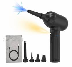 CoreParts MOBX-TOOLS-082 electronic device repair tool (Cordless air blower / dust - blower for PC, Laptop, and - other hardware 7500mAh battery, 5 attachments and USB-C charge cable included - War...