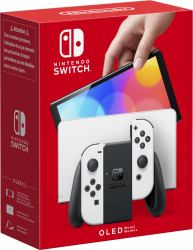 Nintendo Switch OLED φορητή κονσόλες παιχνιδιού 17,8 cm [7"] 64 GB Οθόνη αφής Wi-Fi Λευκός [Άσπρος] (Switch Oled - Warranty: 12M)