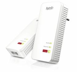 FRITZ!Powerline 1240 AX WLAN Set 1200 Mbit/s Σύνδεση Ethernet/LAN Wi-Fi Λευκός [Άσπρος] 2 τεμάχια (AVM FRITZ!Powerline 1240 - desktop)