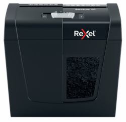 Rexel Secure X6 καταστροφέας εγγράφων Διασταυρούμενη καταστροφη εγγράφων [cross shredding] 68 dB Μαύρος [Μαύρο] (Rexel Secure X6 - fin...