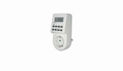 Electrical timer Daily/Weekly - timer White 1506550, - Daily/Weekly timer, White, Digital, LCD, Buttons, Plastic - Warranty: 12M