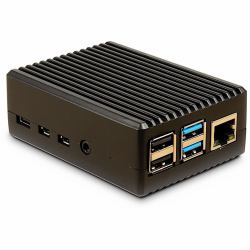 Inter-Tech 88887359 εξάρτημα για δοκιμαστική πλακέτα Θήκη Μαύρος [Μαύρο] (Inter-Tech RASPBERRY GehÃÂ¤use ODS-716)