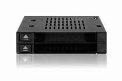 Icy Dock MB522SP-B docking station δίσκων αποθήκευσης Μαύρος [Μαύρο] (Storage Drive Docking Station - Black - Warranty: 24M)