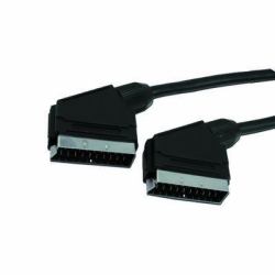 MediaRange MRCS152 καλώδιο SCART 1,4 m SCART [21-pin] Μαύρος [Μαύρο] (Scart Cable 1.4 M Scart - [21-Pin] Black - Warranty: 12M)