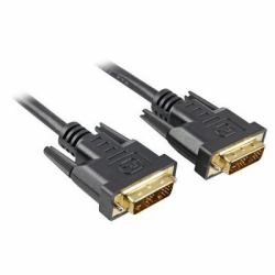 Sharkoon 3m DVI-D to DVI-D [18+1] καλώδιο DVI Μαύρος [Μαύρο] (Sharkoon Adapter DVI-D -> DVI-D [18+1])