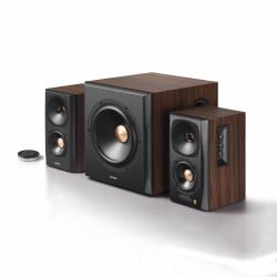 Edifier S360DB σετ ηχείων 150 W PC Μαύρος [Μαύρο], Ξύλο 2.1 κανάλια Bluetooth (Speaker Set 150 W Black, Wood - Warranty: 12M)