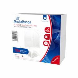 MediaRange BOX32-T θήκη οπτικού δίσκου Πλαστικές διαφανείς θήκες 1 δίσκοι Διαφανής (Cd Slimcase For 1 Disc, - 5.2Mm, Transparent Tray, Pack - 1...