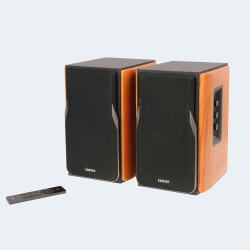 Edifier R1380DB-BR μεγάφωνο Μαύρος [Μαύρο], Καστανός [Καφέ] Ενσύρματo & Ασύρματo 42 W (Br Loudspeaker Black, Brown - Wired & Wireless 42 W - Warranty: ...