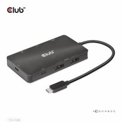 CLUB3D CSV-1598 φορητός σταθμός σύνδεσης & προσομοιωτής θύρ�...