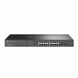 TP-Link Omada SG3218XP-M2 μεταγωγέας δικτύου Διαχειρίσιμος L2+ 2.5G Ethernet [100/1000/2500] PoE τροφοδοτικού 1U Μαύρος [Μαύρο] (TP-Link Omada S...