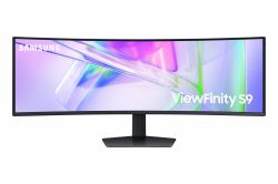 Samsung S95UC επίπεδη οθόνη 124,5 cm [49"] 5120 x 1440 εικονοστοιχεία Dual QHD LCD Μαύρος [Μαύρο] (124,5cm/49" [5120x1440] Samsung ViewFinity S9 S49C950UAU 32:9...