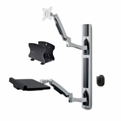 StarTech.com 2PASTSC-WALL-MOUNT επιτραπέζιος χώρος εργασίας (WALL MOUNT WORKSTATION - WITH DESKTOP PC WALL MOUNT-BRACK)