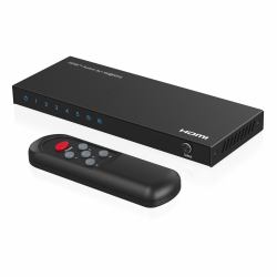 Microconnect MC-HDMISWITCH0501-4K video switch (4K@60Hz HDMI Switch 5x1, HDCP - 2.2, w/ Remote control - Warranty: 300M)