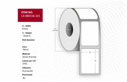 capture CA-880156-101 ετικέτα εκτύπωσης Λευκός [Άσπρος] 