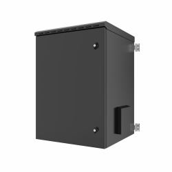 Lanview RWMIP55W16U60B rack cabinet 16U Black (19" 16U IP55 Wall mount - Cabinet 600 x 600 x 810mm - - Black - Warranty: 60M)