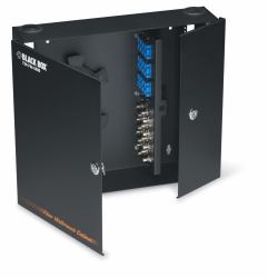 Black Box JPM402A-R3 περίβλημα σύζευξης οπτικών ινών (Blackbox WALLMOUNT FIBER ENCLOSURE; LOCKING; 4 SLOT [1Year warranty])