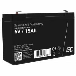 Green Cell AGM40 μπαταρία UPS VRLA AGM 6 V 15 Ah (Green Cell - alarmsystembatteri - Blys)