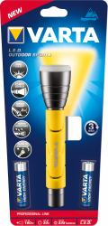 Varta 18628101421 Μαύρος [Μαύρο], Κίτρινο Φακός χειρός LED (LED Outdoor Sports - Flashlight 2AA - Warranty: 12M)