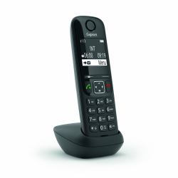 Gigaset AS690HX Αναλογικό /DECT τηλέφωνο Αναγνωριστικό καλούντος Μαύρος [Μαύρο] (As690Hx Analog/Dect Telephone - Caller Id Black - Warranty: 12M)