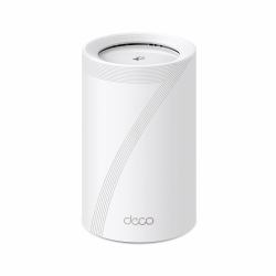 TP-Link Deco BE65 Tri-band [2,4 GHz / 5 GHz / 6 GHz] Wi-Fi 7 [802.11be] Λευκός [Άσπρος] 4 Εσωτερικός (TP-Link Deco BE65-5G V1 - Wi-Fi system - [router] - mesh - WWAN 1GbE, 2.5...