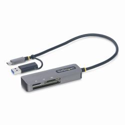 StarTech.com FCREADMICRO3V2 συσκευή ανάγνωσης καρτών USB 3.2 Gen 1 [3.1 Gen 1] Type-C Γκρι (USB MULTI-MEDIA CARD READER - - SD/MICROSD/COMPACTFLASH USB ADAP)