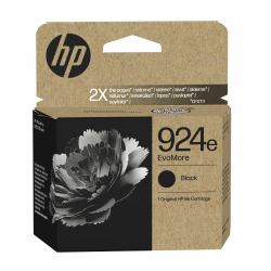 HP Δοχείο αυθεντικού μαύρου μελανιού 924e EvoMore (HP 924E EvoMore Ink Cart Blk)