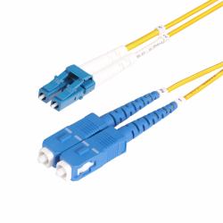 StarTech.com SMLCSC-OS2-30M InfiniBand & Καλώδιο Οπτικών Ινών LC SC Κίτρινο (Startech 30m [98ft] LC to SC [UPC] OS2 Single Mode Duplex Fiber Optic Cable, 9/125Âµm, Laser ...
