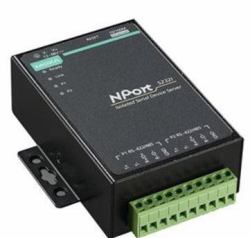 NPORT 5232I W/ ADAPTER - NPORT 5232I, 2xRS422/485, INKL - NPort 5232I w/ adapter - Warranty: 24M
