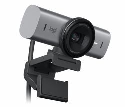 Logitech 960-001530 κάμερα web 8,5 MP 4096 x 2160 εικονοστοιχεία USB Γραφίτης (Logitech Webcam MX BRIO 705 for Business 4K silver/black AI image enhancement, RightSight,...