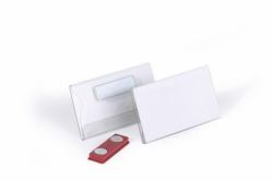 Durable 811619 πιάστρα για κονκάρδες / σήματα Σήμα PVC 25 τεμάχια (Magnetic Badge 40X75Mm - Warranty: 12M)