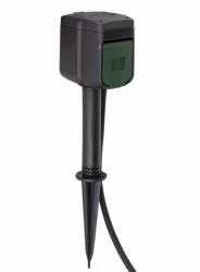 Smart Plug Black, Green - Warranty: 12M