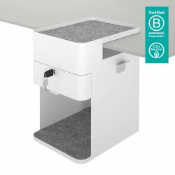 Dataflex Bento 500 σετ τακτοποίησης συρταριού γραφείου Ατσάλι Λευκός [Άσπρος] (Dataflex Bento desktop locker - white [None warranty])