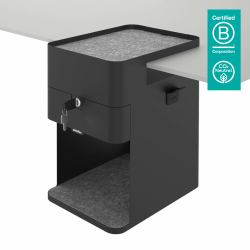 Dataflex Bento 500 σετ τακτοποίησης συρταριού γραφείου Ατσάλι Μαύρος [Μαύρο] (Dataflex Bento desktop locker - black [None warranty])