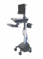 Ergotron STYLEVIEW CART LCD PIVOT LiFe POWERED Grey Multimedia cart (SV CART LCD PIVOT LIFE EU - EU/SAU-EU DARK GREY)