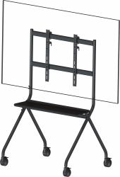Vision VFM-F12 βάση τηλεόρασης 2,54 m [100"] Μαύρος [Μαύρο] (Vision VFM-F12 vogn med hjul - for LCD)