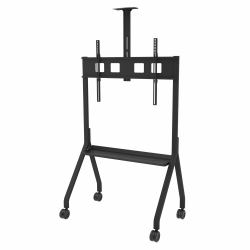 Peerless Paramount Black (PR565 - Paramount Flat Panel Cart for 55" to 75"+ Displays)