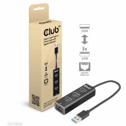CLUB3D CSV-1430a Καλωδιωμένος [Ενσύρματος] USB 3.2 Gen 1 [3.1 Gen 1] Type-A...