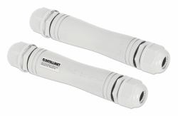 Intellinet Ultra Long Range Outdoor Fast Ethernet PoE+ Extender Kit Extends PoE up to 1000 m [3280 ft.], One PD Port up to 95 W, IEEE 802.3bt [4PPoE] Compatible, IP67 Waterproof and Dustproof, Set ...
