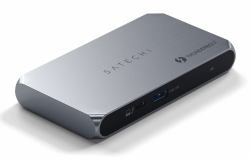 Satechi ST-HT4SHM-EU interface hub Thunderbolt 4 40000 Mbit/s Grey (Satechi Thunderbolt 4 Slim Hub Pro wit)