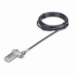 StarTech.com UNIVCS25-LAPTOP-LOCK κλειδαριά καλωδίων Μαύρος [Μαύρο], Άργυρος 2 m (Startech 25-Pack Laptop Lock, Compatible w/Noble Wedge/Nano/K-Slot - Security ca...