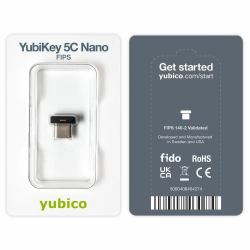 YubiKey 5C Nano - USB-C - security key FW 5.4.3 - Warranty: 12M