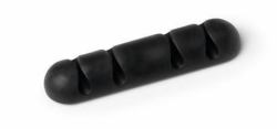 Cavoline Clip 4 Desk Cable - Holder Black - Warranty: 12M