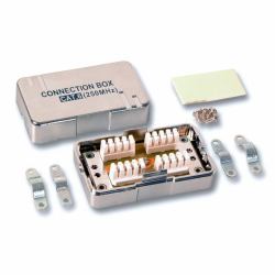 EFB Elektronik 37596.2 κουτί διακλάδωσης δικτύου Cat6 Άργυρος (VERBINDUNGSMODUL CAT.6 250MHZ - MIT LSA - LEISTEN)