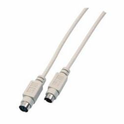 EFB Elektronik 2m, PS/2 - PS/2, M/M PS/2 καλώδιο 6-p Mini-DIN Λευκός [Άσπρος] (MAUS/TASTATURVERLNGERUNG PS/2 - 2M PS/2 STECKER/BUCHSE)