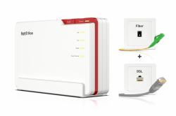 Box 5690 Pro ασύρματος δρομολογητής Gigabit Ethernet Τρεις μπάντες [2,4 GHz / 5 GHz / 5 GHz] Λευκός [Άσπρος] (Fritz!Box 5690 Pro Wireless - Router Gigab...