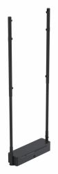 Ergonomic Solutions SpacePole Digital Signage OM55N-DS Floor mount height adjustable (OM55N FLOOR MOUNT HEIGHT ADJUSTABLE)