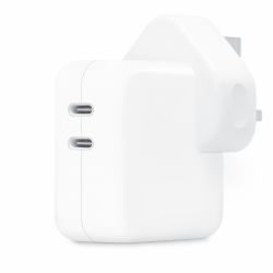 Apple MW2K3B/A φορτιστής κινητών συσκευών Παγκόσμιος Λευκός [Άσπρος] AC Εσωτερικός [Εσωτερικού χώρου] (35WDUAL USB-CPORT - POW...